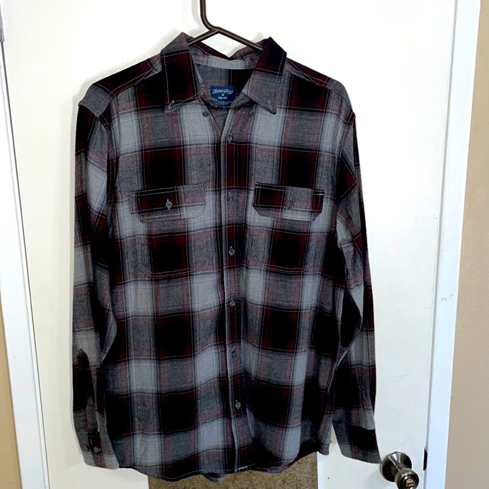 New faded glory M flannel shirt